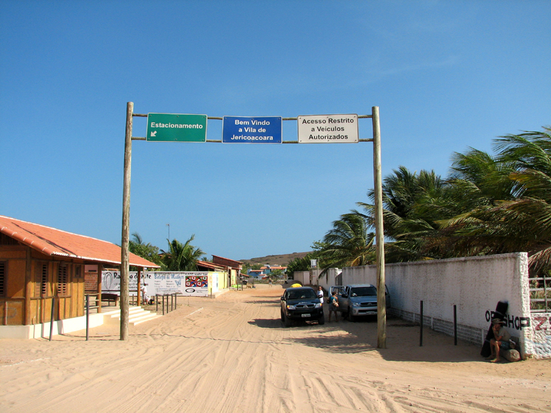 Já com saudades, deixamos a vila, para seguir pelo litoral para Fortaleza.